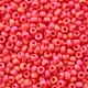 Miyuki rocailles Perlen 8/0 - Opaque matte vermilion red 8-407FR